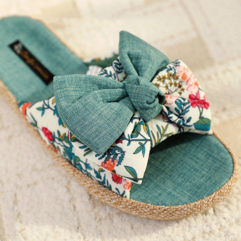 Women's Linen Four Seasons Non-slip Slippers
