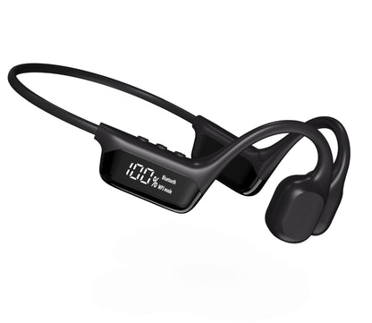 Display Screen Bluetooth-compatible Headset For Bone Conduction 53 Waterproof Sports Headset