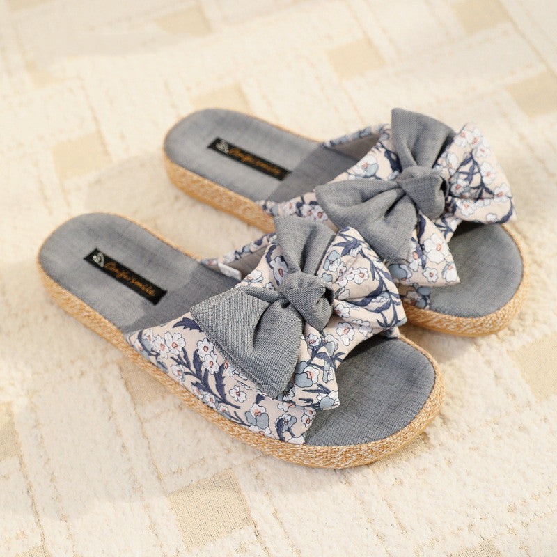 Women's Linen Four Seasons Non-slip Slippers