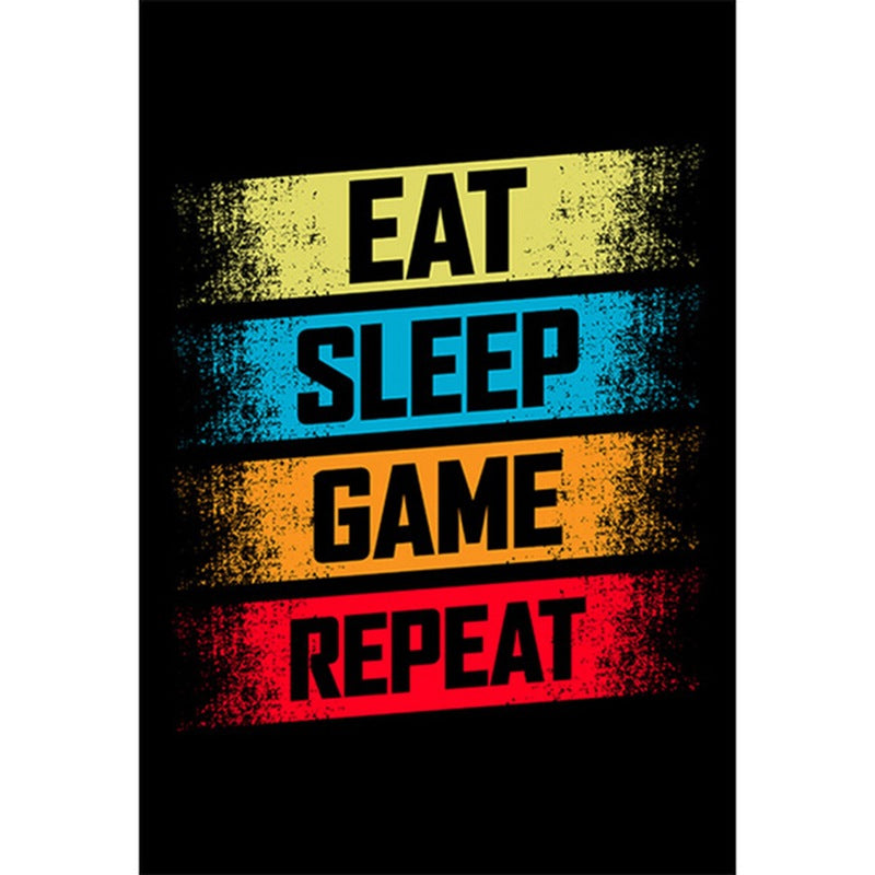 Modern Home Decoration Black And White Game Console Color English Decorative Painting Canvas