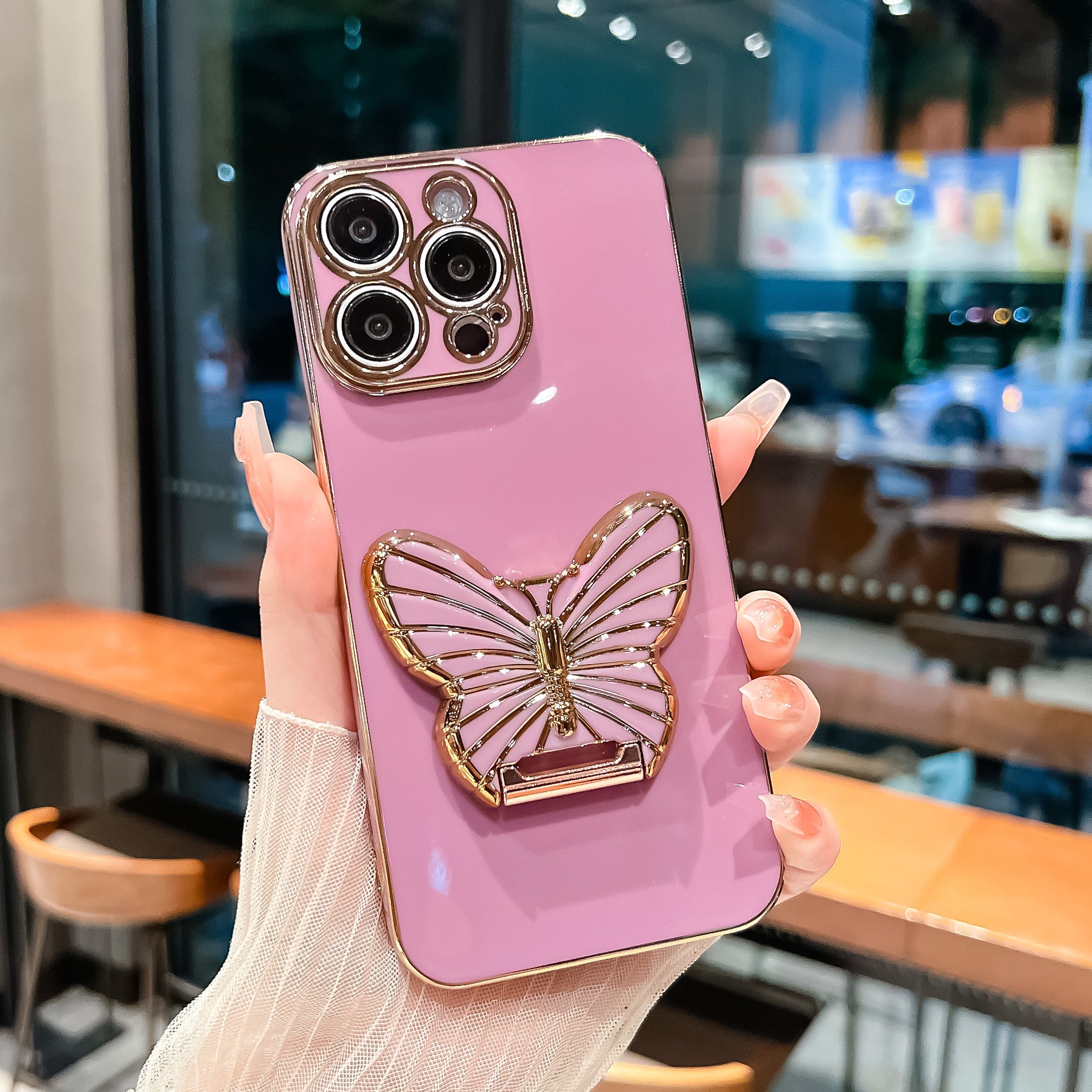 Phone Case Sticker Bracket Horizontal And Vertical Dual-purpose Bracket