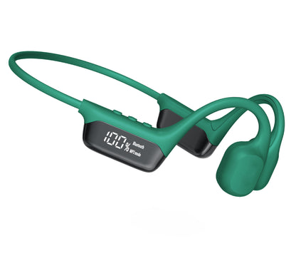 Display Screen Bluetooth-compatible Headset For Bone Conduction 53 Waterproof Sports Headset
