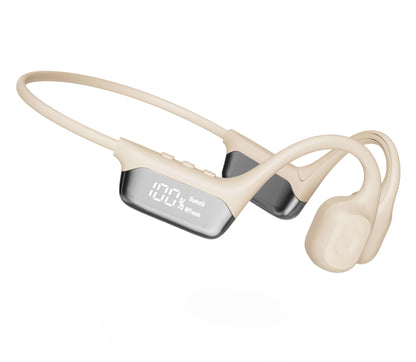 Display Screen Bluetooth-compatible Headset For Bone Conduction 53 Waterproof Sports Headset