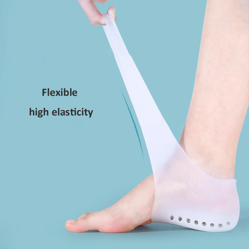 Super Elastic Heightening Insole Low Part Breathable Silicone Men And Women