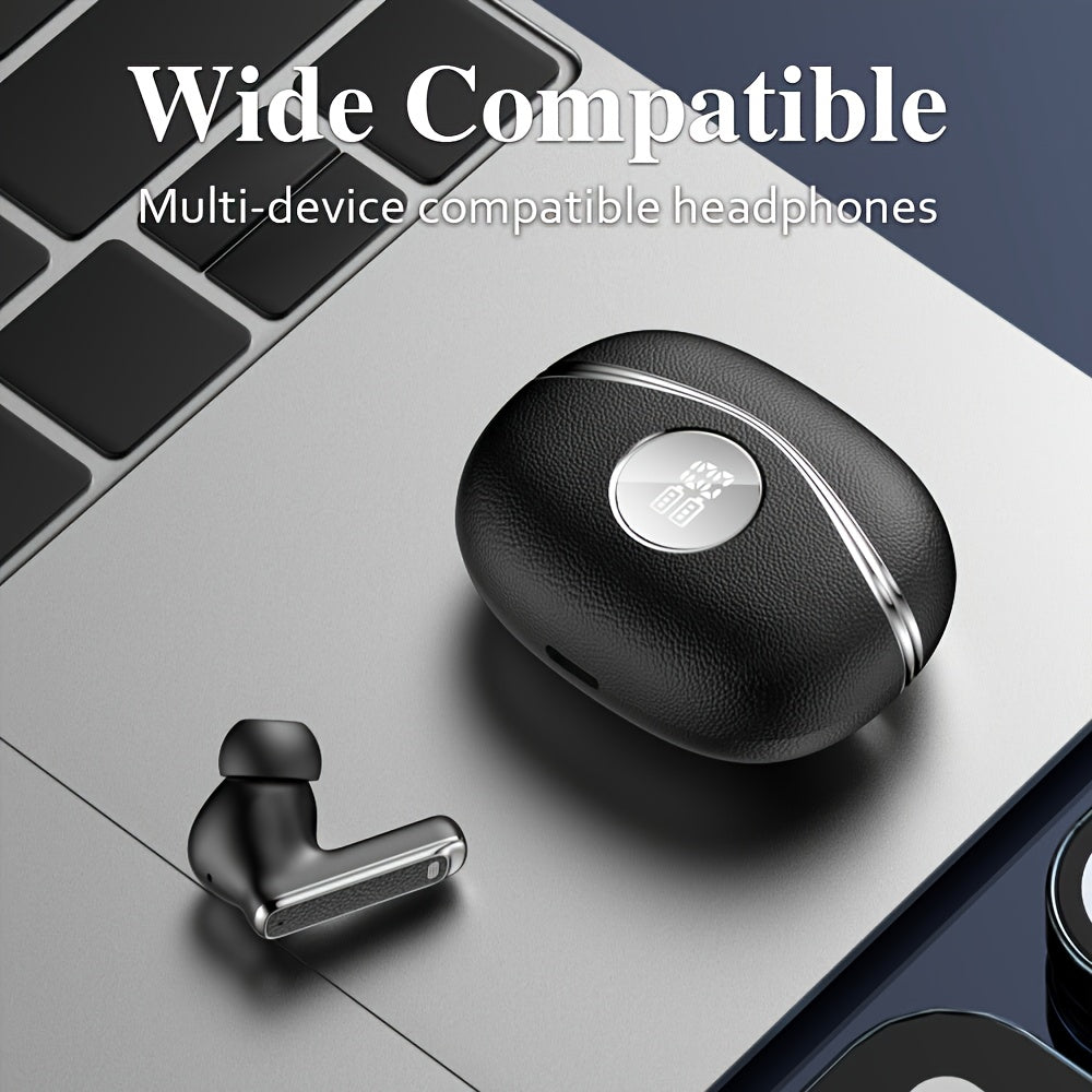 The New In-ear Wireless Sports Headphones With Battery Level Display Are Suitable For Travel, Gaming And Business