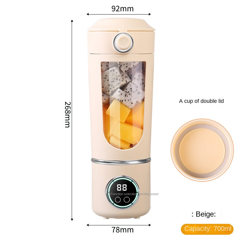 High-end juicer household crushed ice juicer cup USB charging portable juicer outdoor travel cup 12 dollars