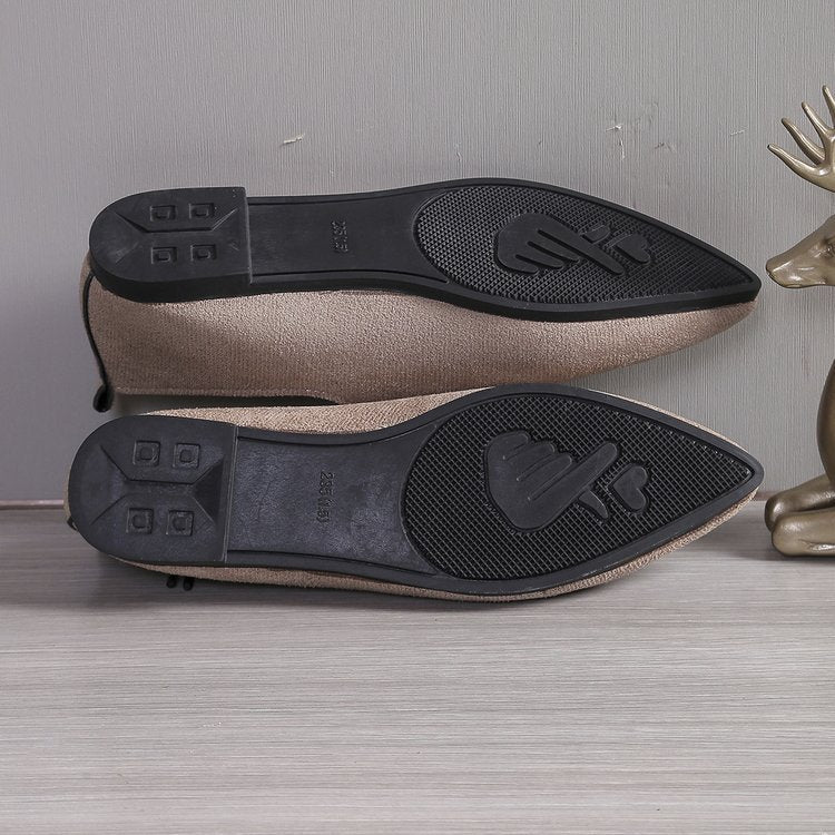 Plus Size Leopard Print Pumps Female Pointed Toe