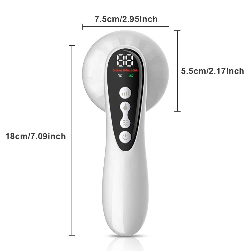 Upgrade 5-In-1 Body Sculptor - Body Sculpting Massager For Stomach, Arms, Legs, & Love Handles - Anti Cellulite Massage Too, Lymph Drainage Machine, & Skin Tightening
